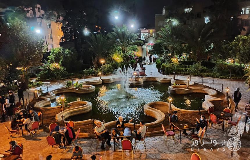 حوض عمارت شاپوری شیراز